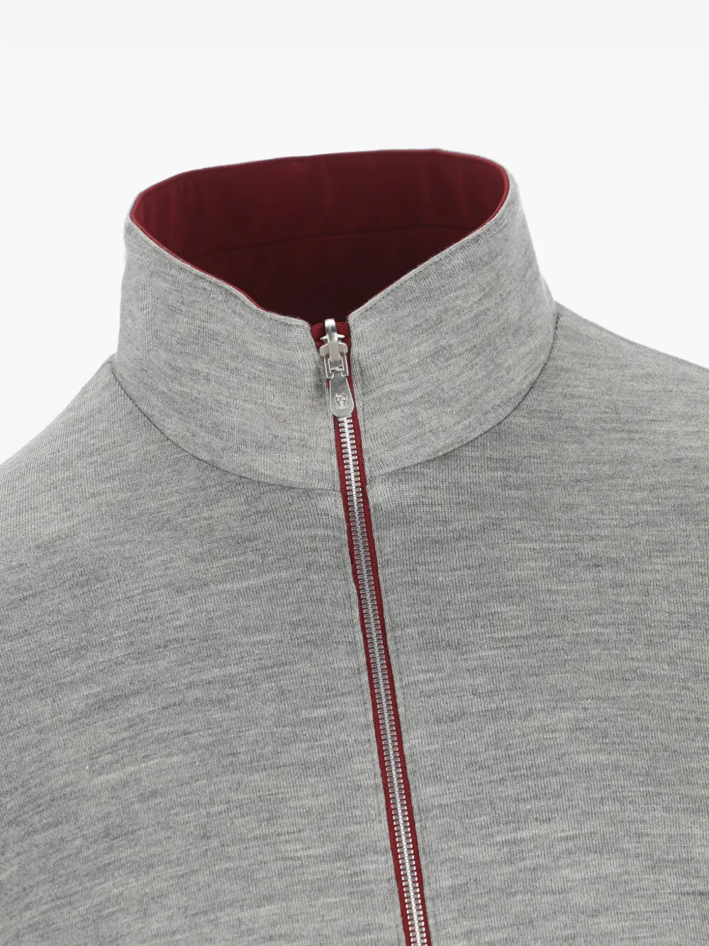 Brunello Cucinelli Jack met logodetail Rood