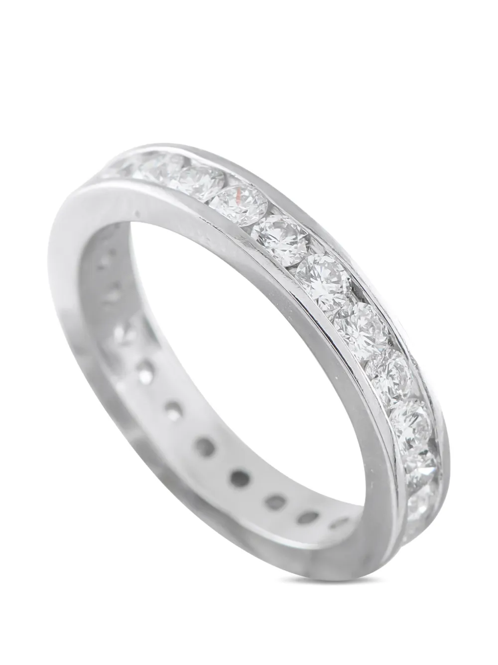 LB Exclusive platinum diamond eternity band ring - Argento