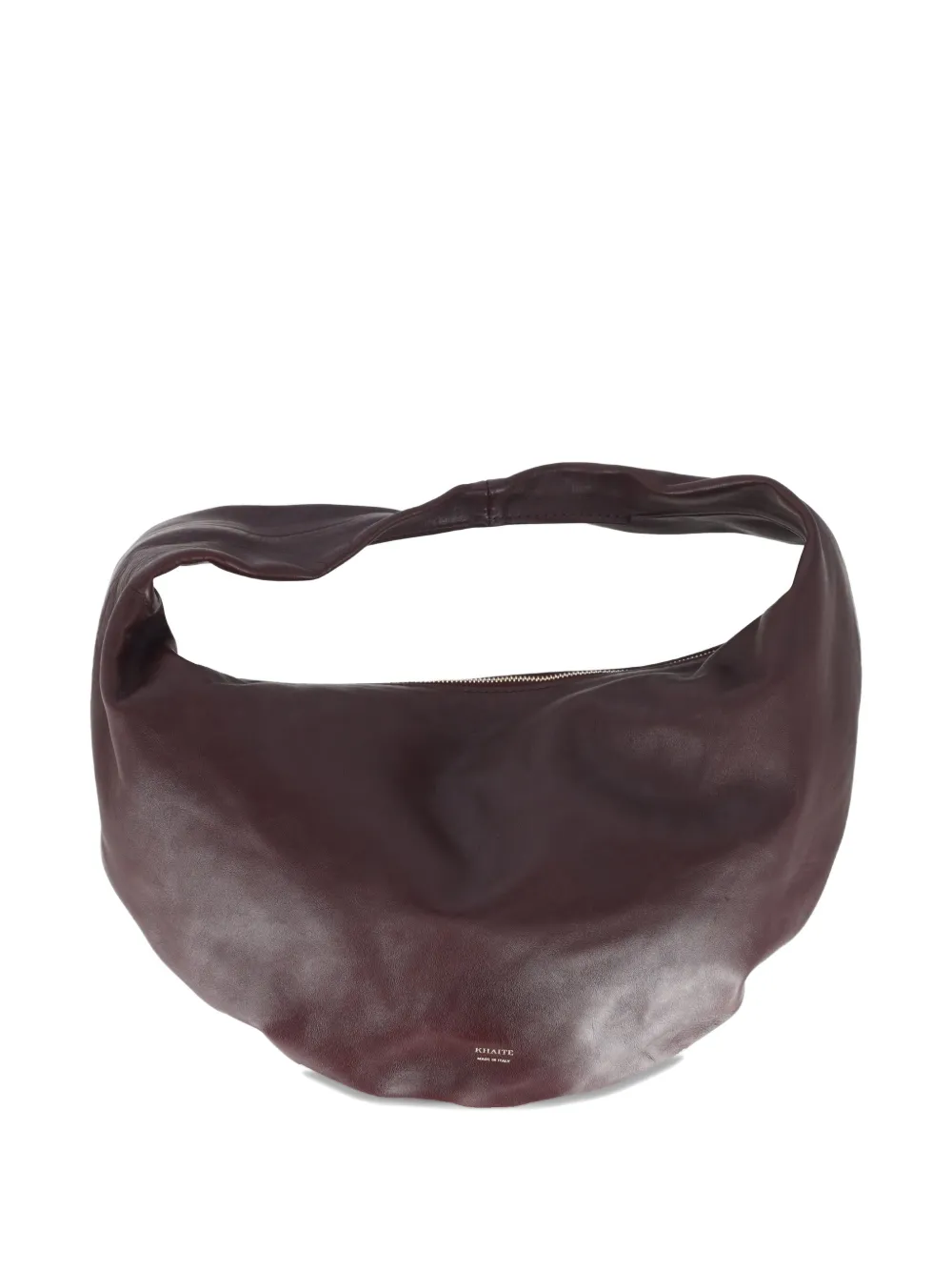 KHAITE medium Olivia leather shoulder bag - Marrone