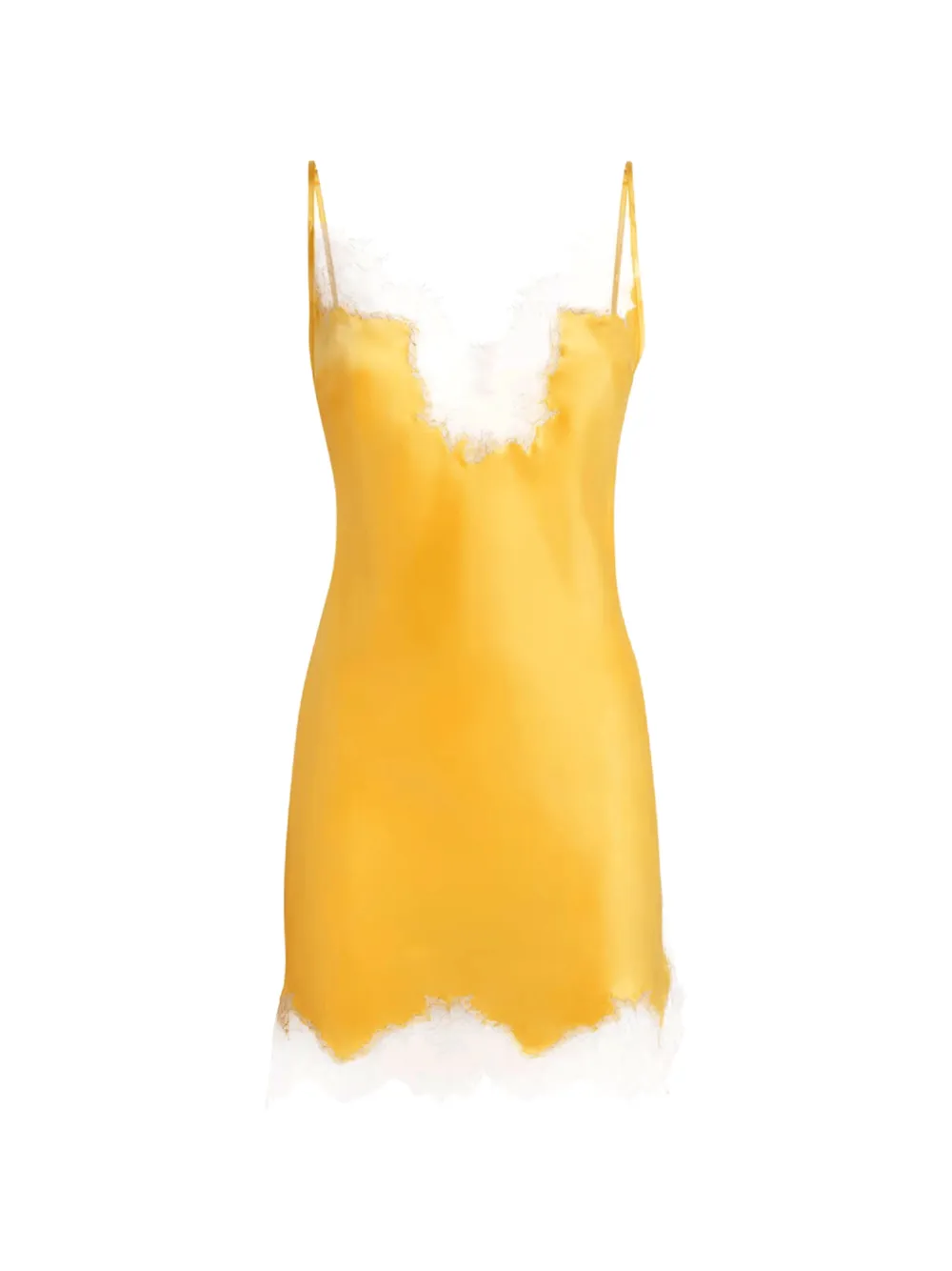 Gilda & Pearl lace secret garden slip - Gelb