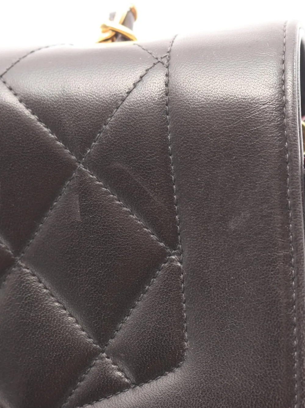 1994-1996 Small Lambskin Diana Flap Crossbody Bag