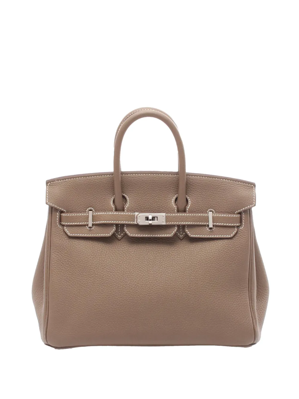 Hermès Pre-Owned 2023 Togo Birkin 25 handbag - Grigio