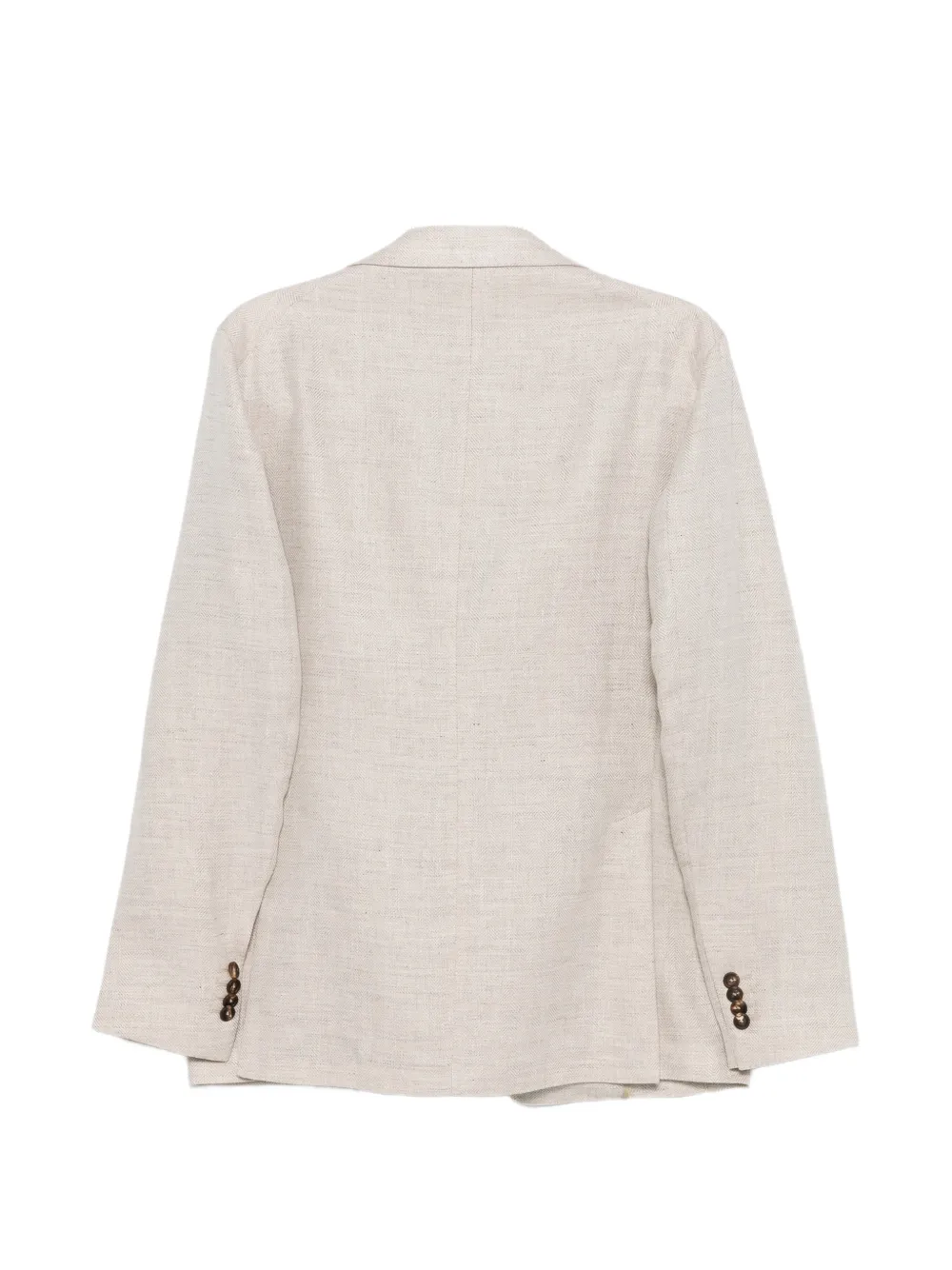 Tagliatore Blazer met enkele rij knopen Beige