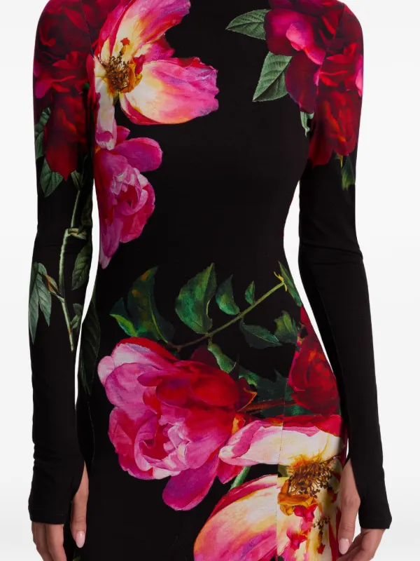 chinese dress ladies Alice + Olivia Augusta Open Back Maxi Dress, Size 6