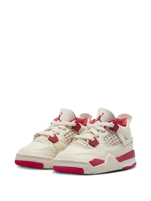 Jordan Kids baskets Air Jordan 4 TD Valentine's Day à lacets