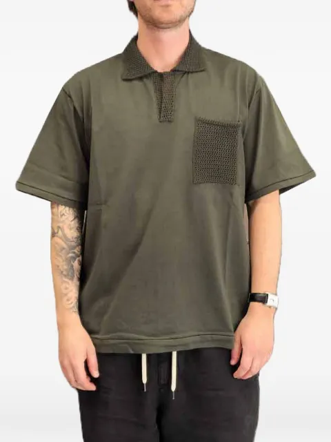 atomo factory cotton polo shirt
