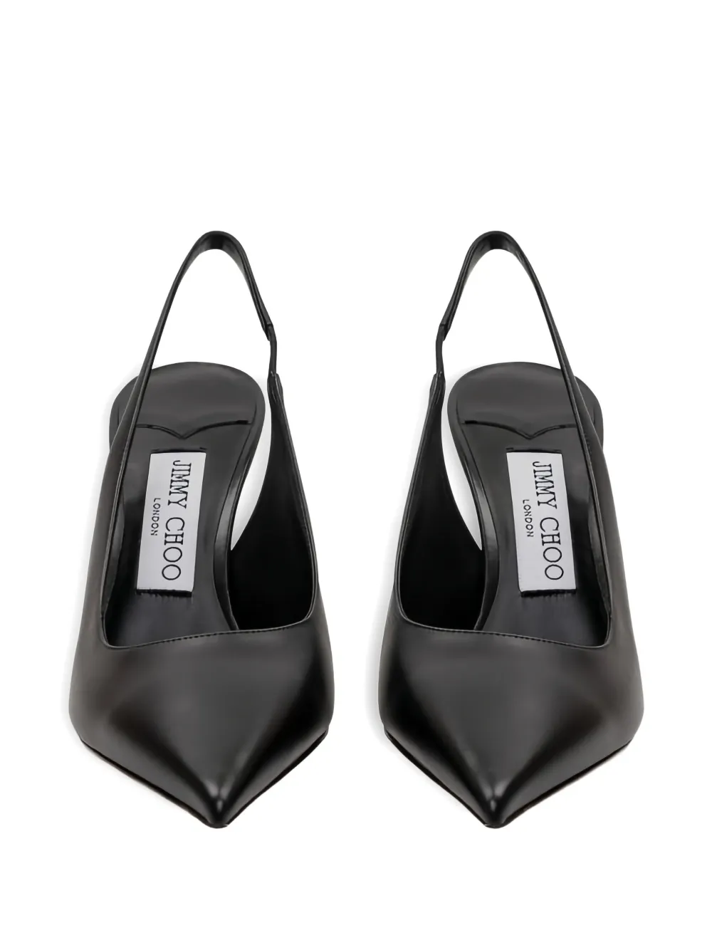 Jimmy Choo Love slingback pumps met puntige neus Zwart