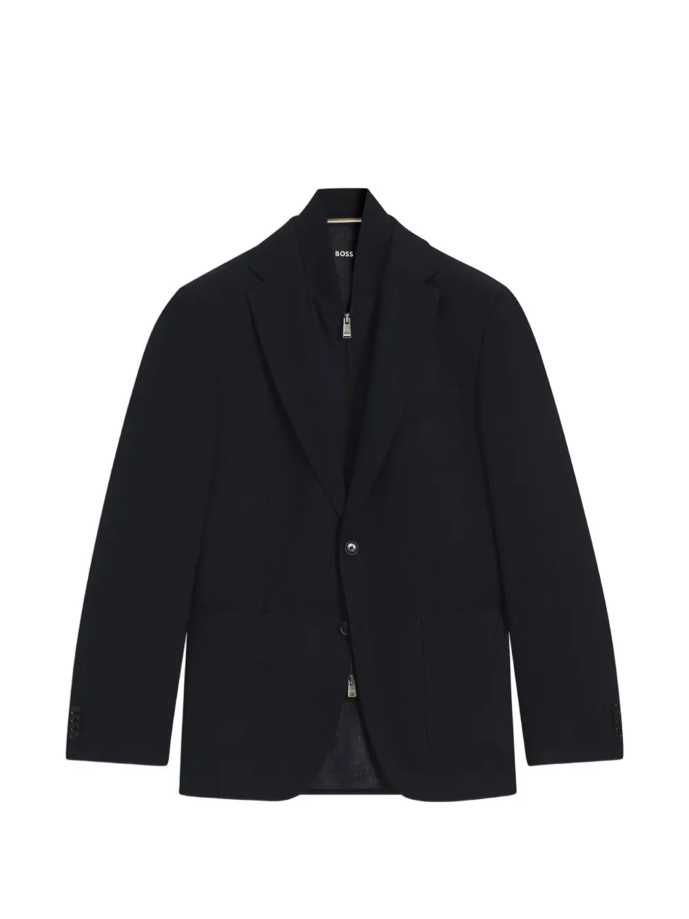 BOSS Blazer testurizzato - Blu