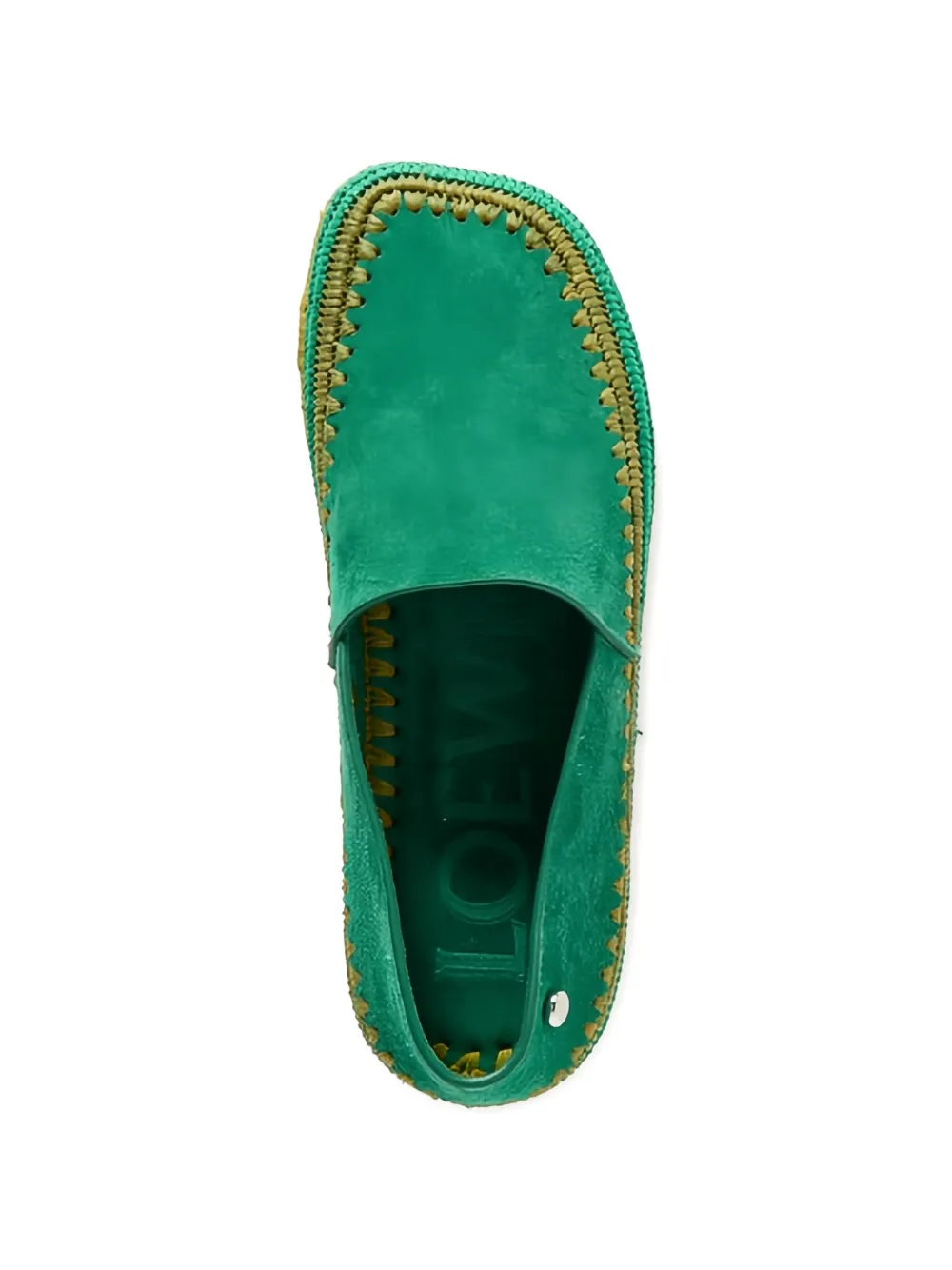 LOEWE x Paula's Ibiza Rio espadrilles Groen