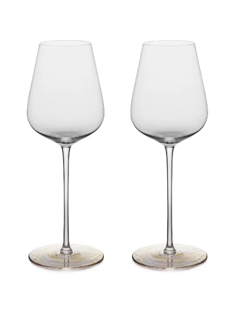 Shanghai Tang dragon-pattern wine glass (set of two)