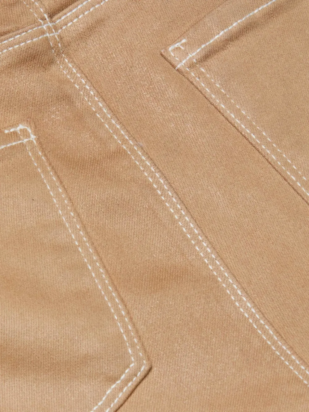 L'agence Tati Coated Bootcut Jeans - Brown 