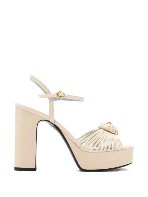 Valentino Garavani platform flower detail sandals