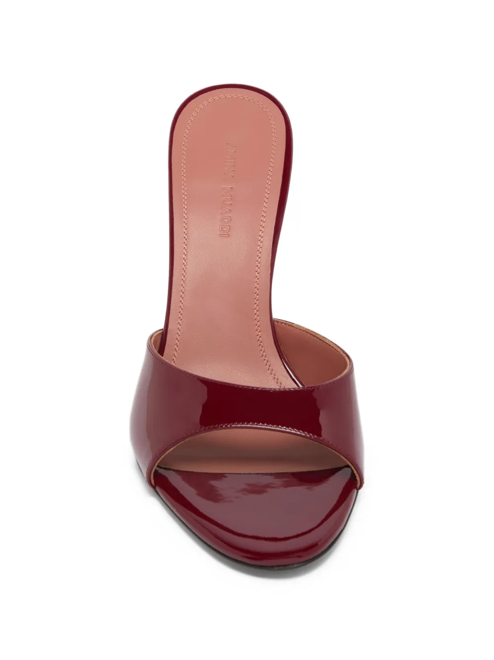 Amina Muaddi Elodie sandalen Rood