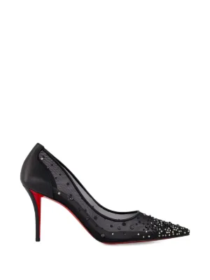 Christian Louboutin バックルストラップパンプス | ブラック