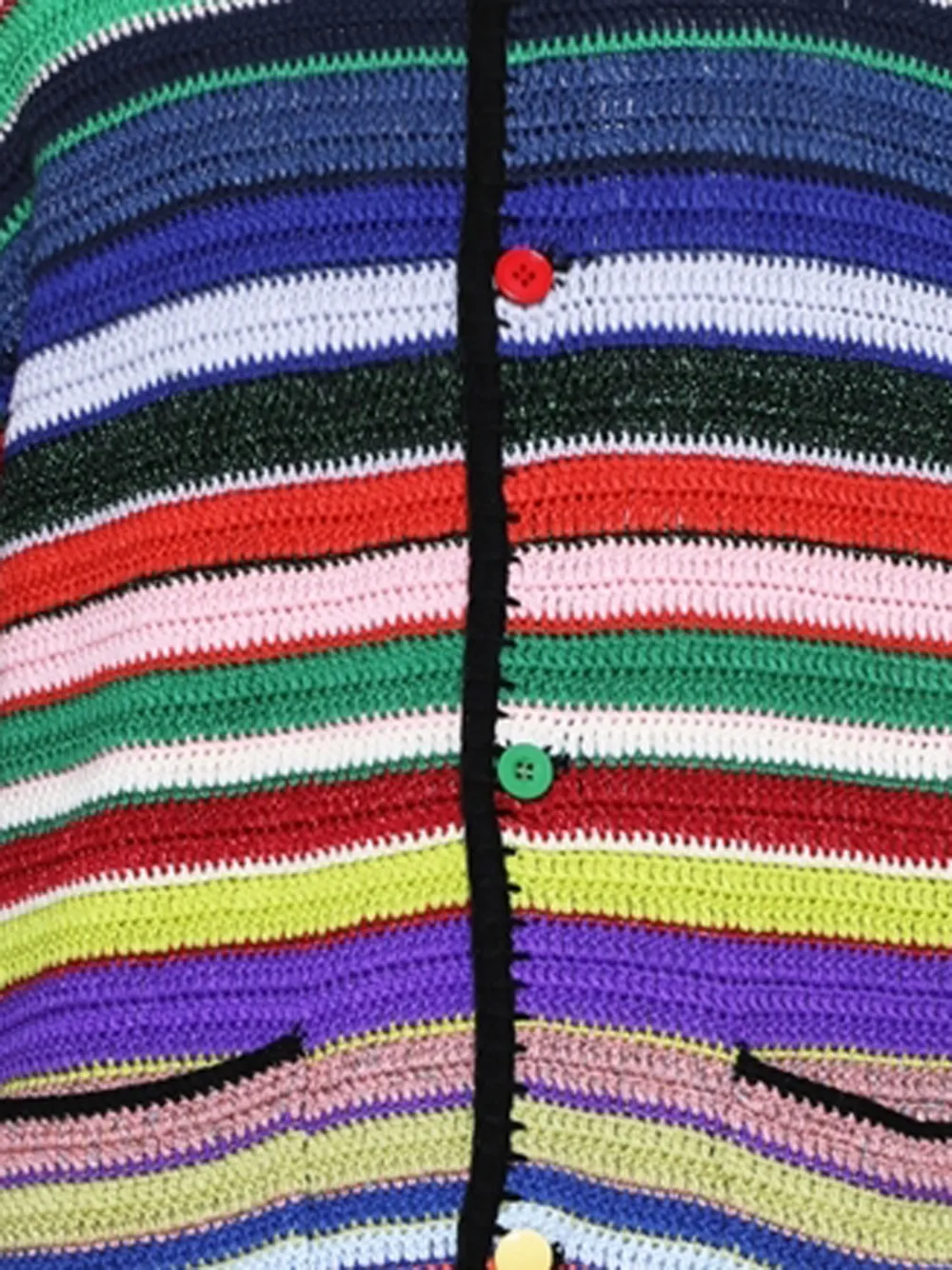  Saint Mxxxxxx Striped-pattern Cardigan - Blue 