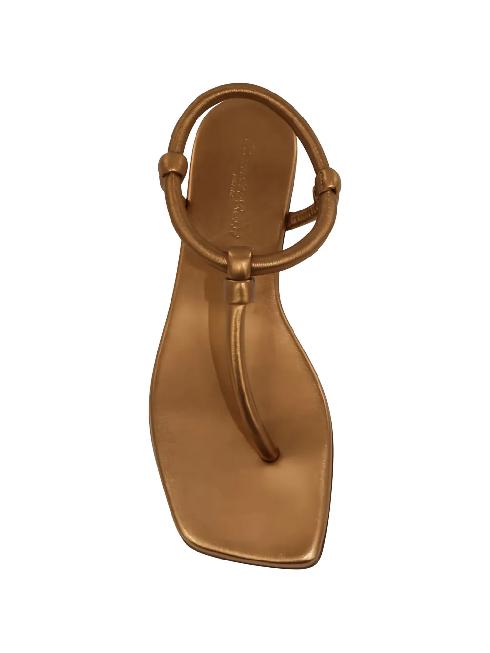 Gianvito Rossi Juno knotted thong-strap sandal Bruin