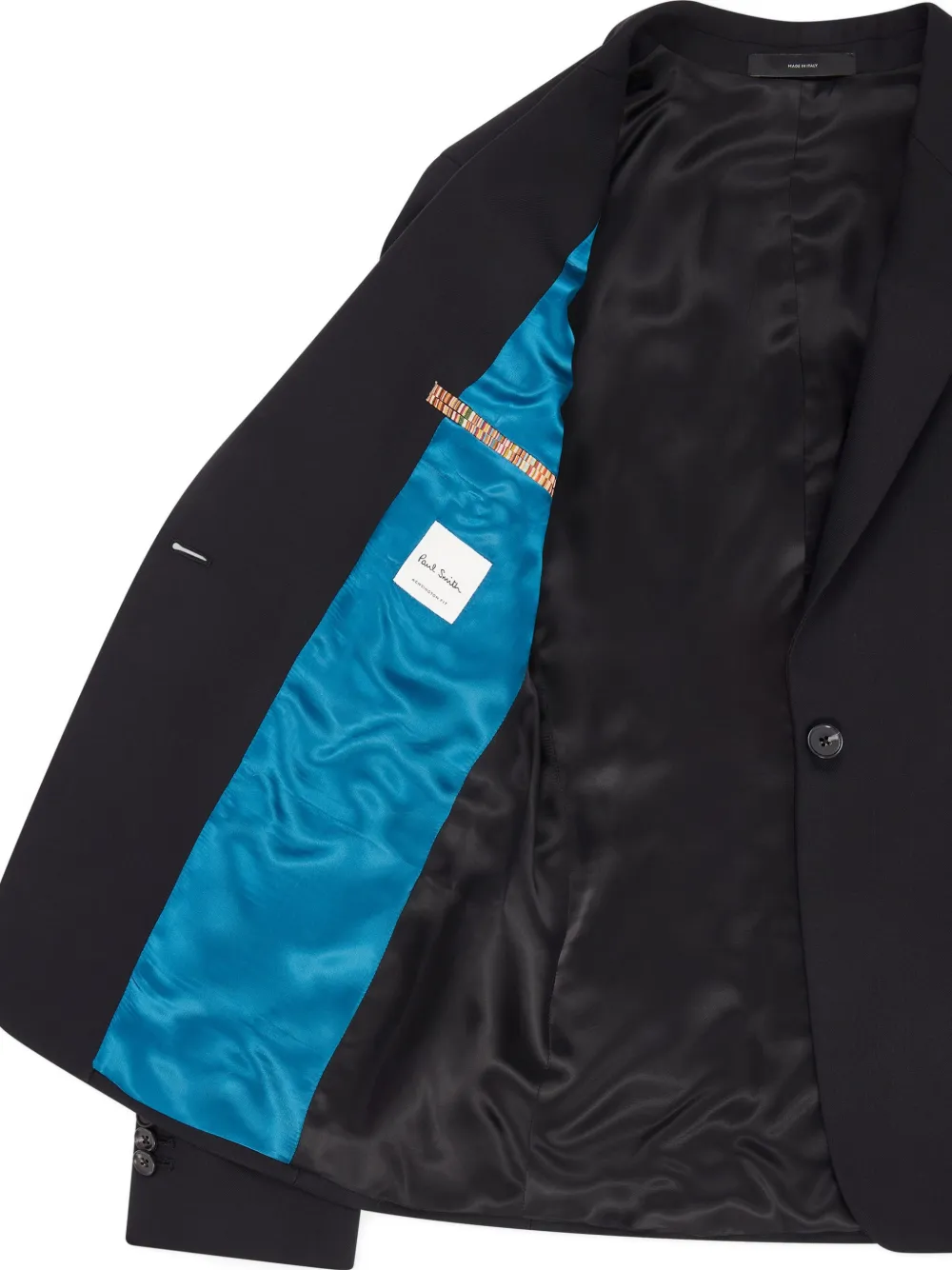  Paul Smith Contrast Collar Blazer - Black 