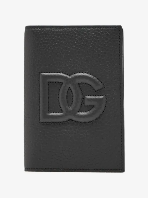 Dolce & Gabbana DG logo passport wallet