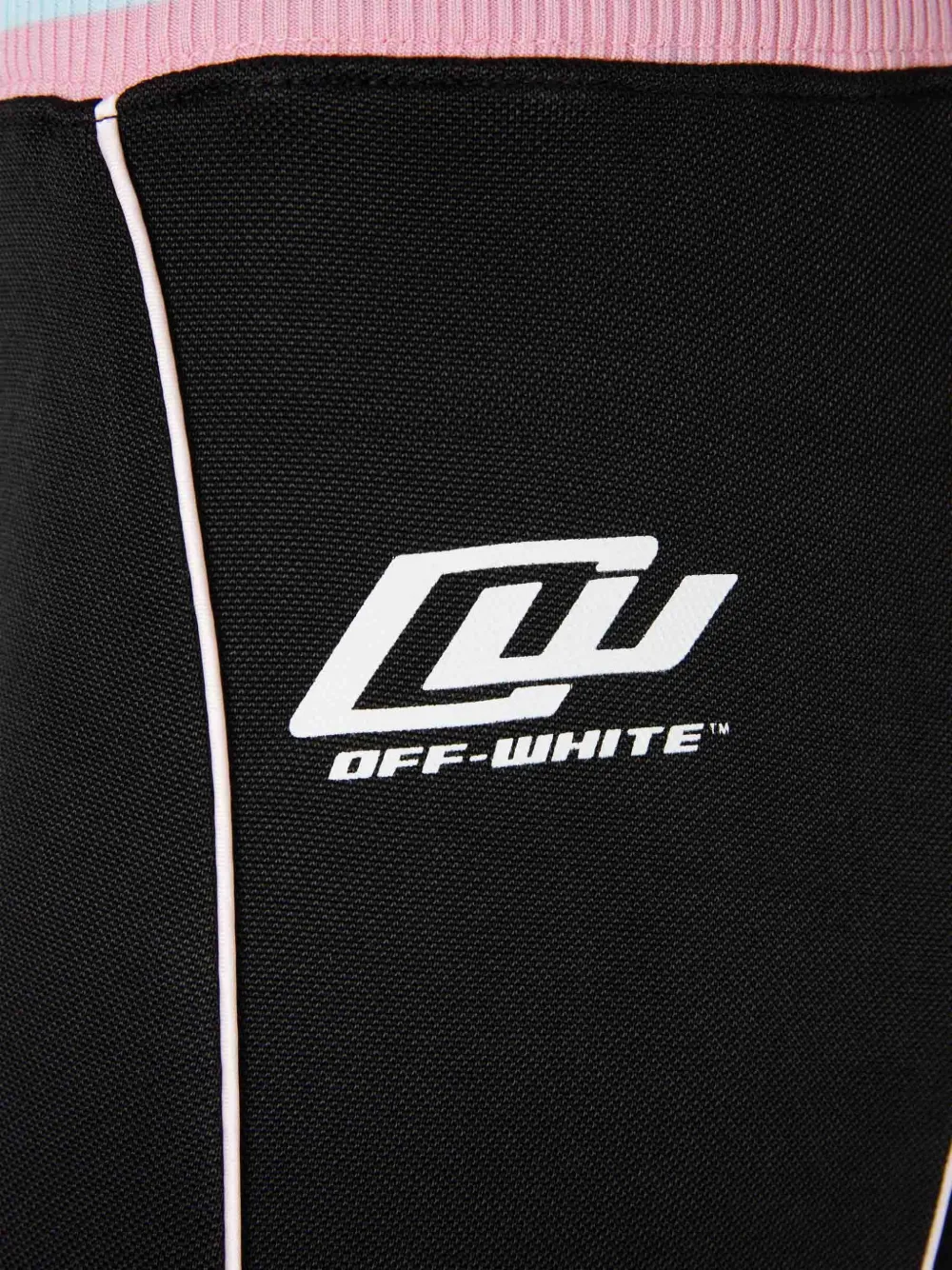 Off-White Slim-fit trainingsbroek Zwart