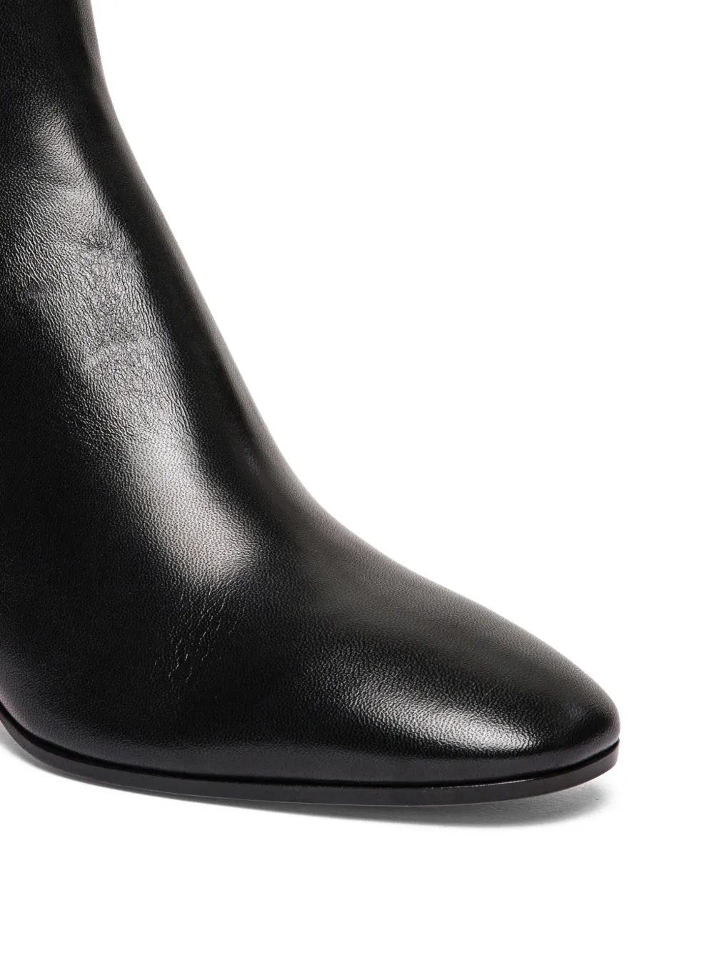 Santoni Laarzen met ronde neus en ritssluiting Zwart