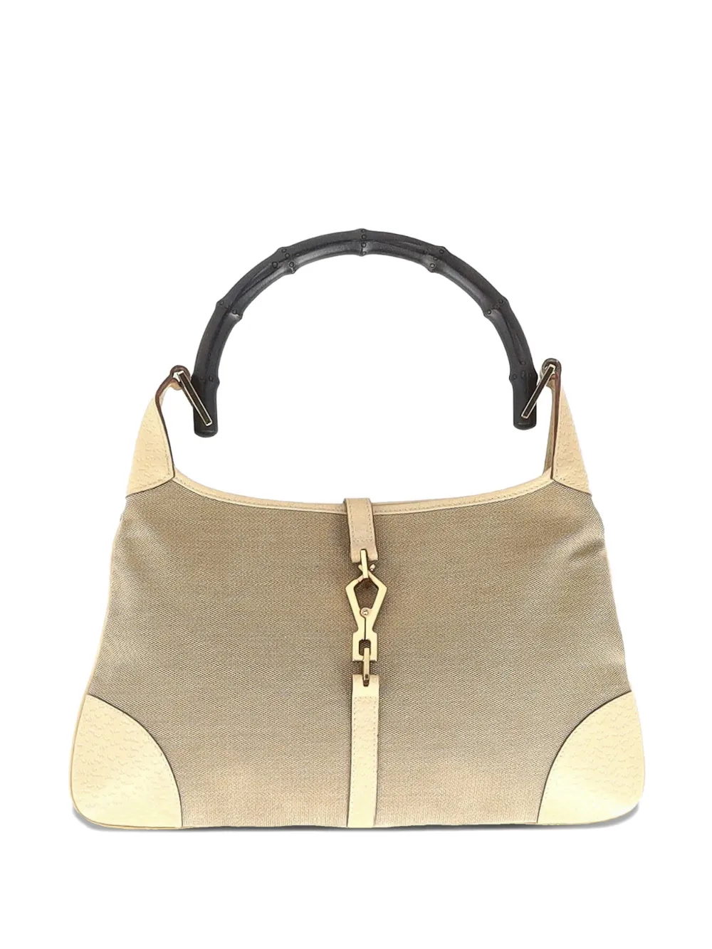 Gucci Pre-Owned 2017 bamboo Jackie shoulder bag - Toni neutri