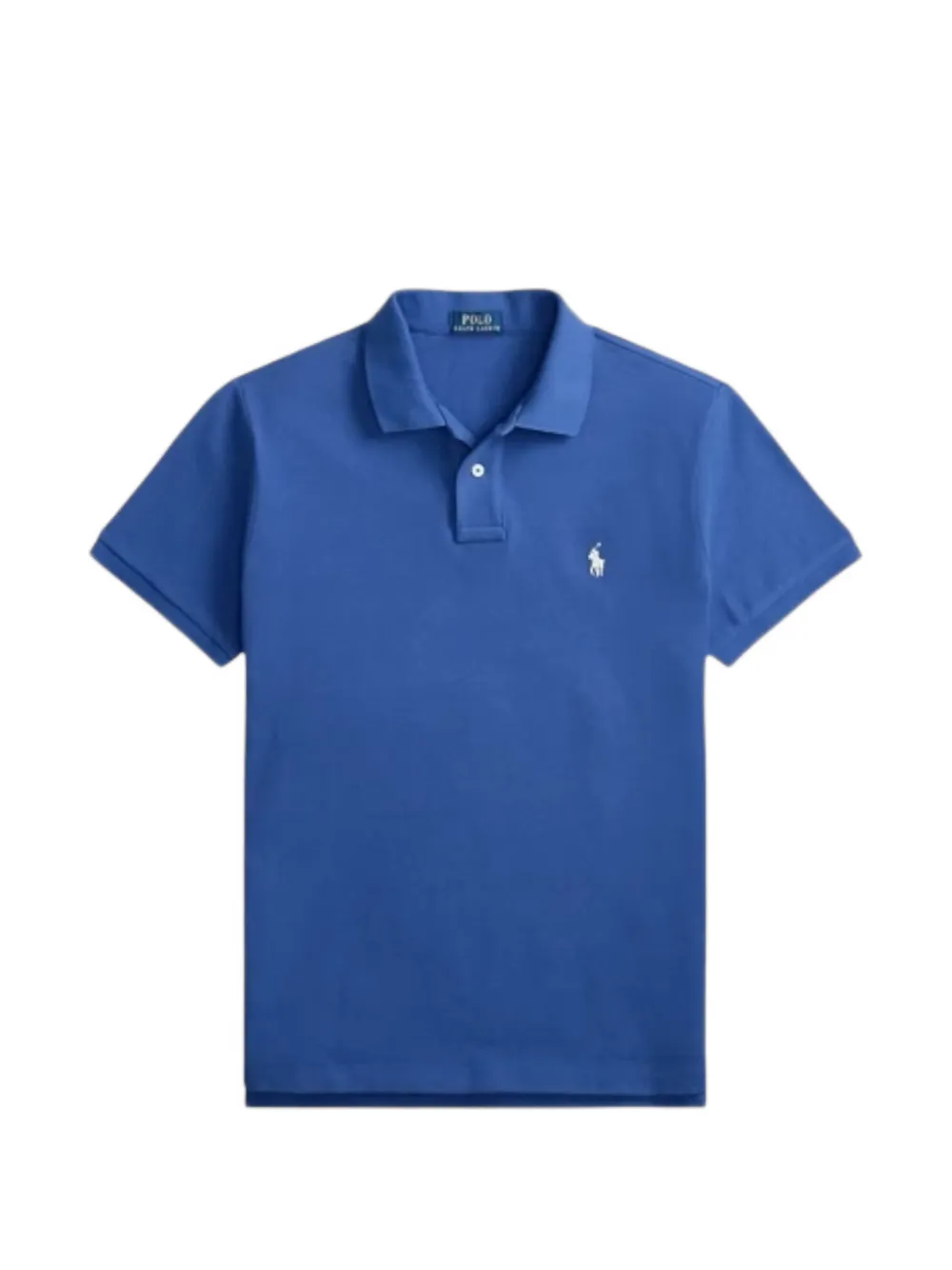 Polo Ralph Lauren short-sleeve logo-embroidered polo shirt - Blu