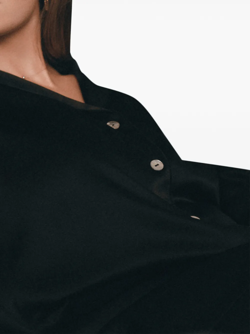 Gilda & Pearl Pyjama met parels Zwart