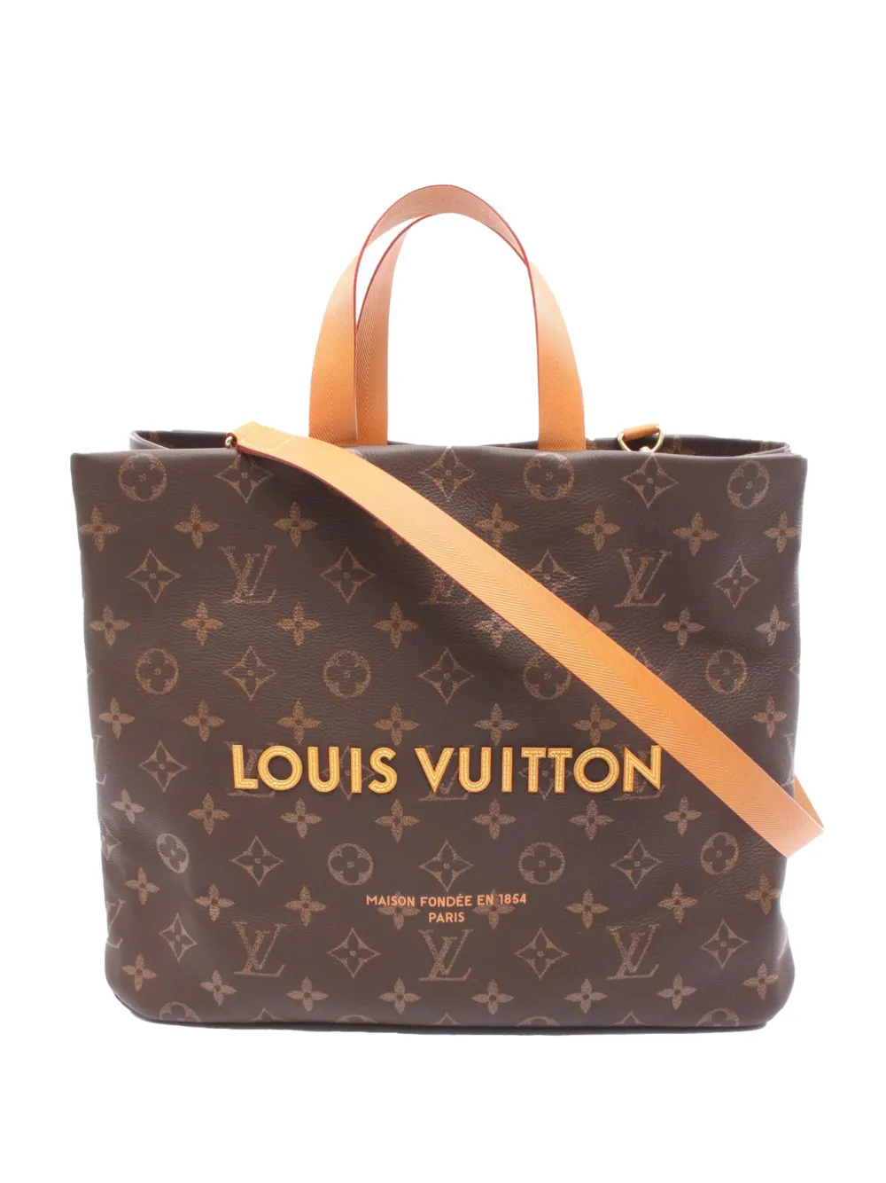 Louis Vuitton Pre-Owned 2010-2026 Monogram Shopper MM tote bag - Marrone