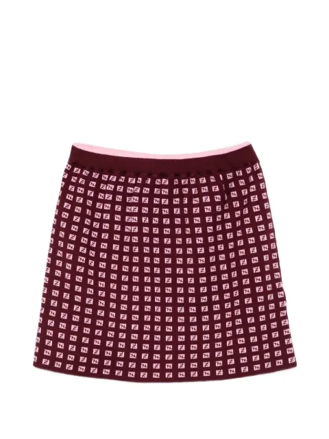Fendi Kids FF-pattern skirt