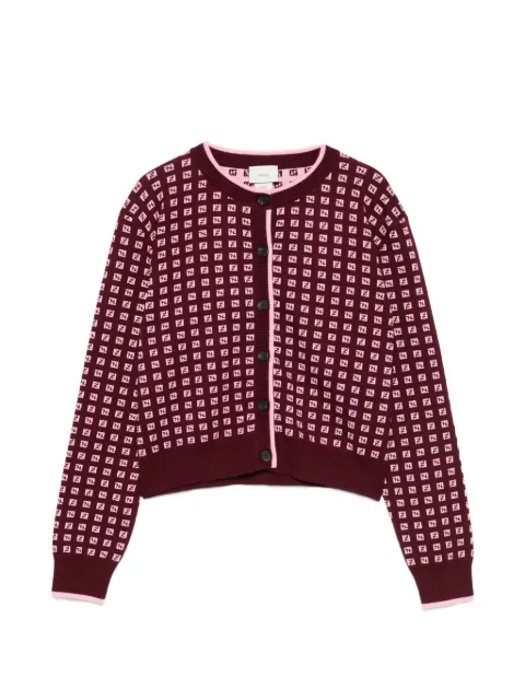 Fendi Kids fFF-pattern cardigan