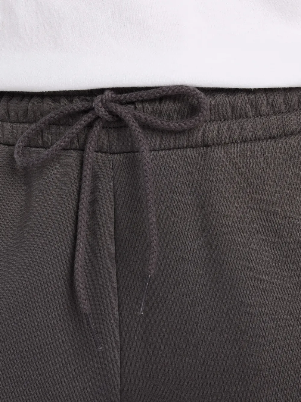 New Balance Fleece broek met trekkoord Grijs