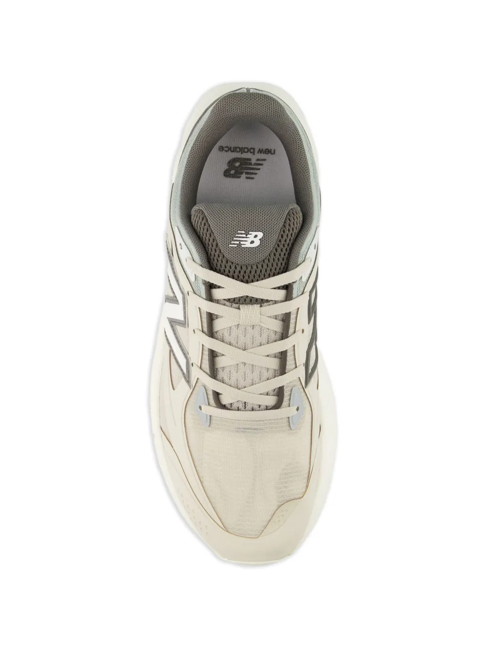 New Balance Sneakers met logodetail Beige