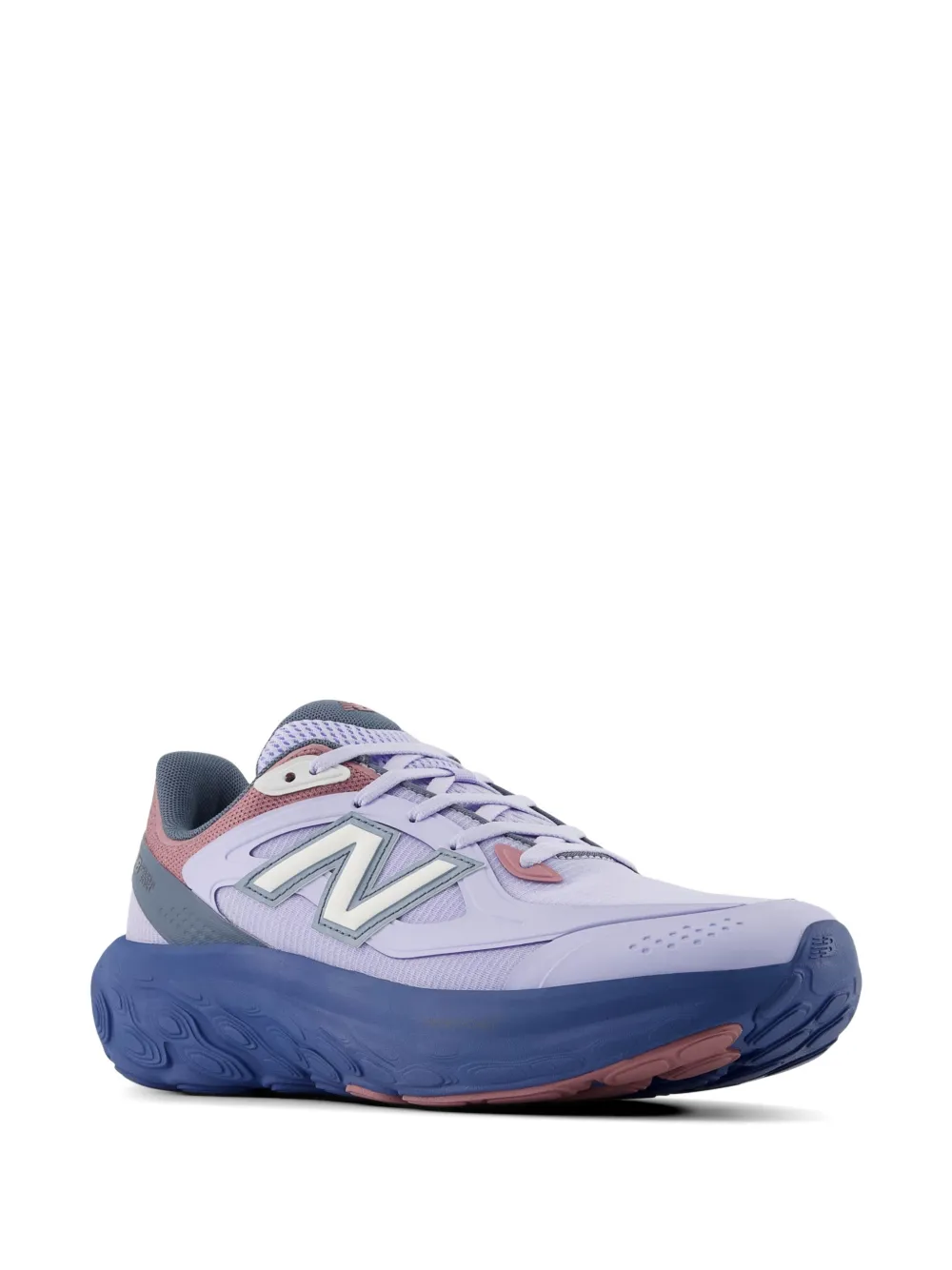 New Balance Sneakers met logopatch Paars