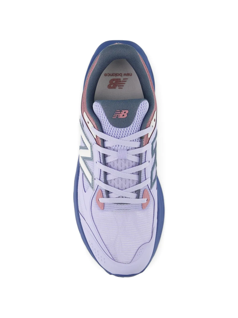 New Balance Sneakers met logopatch Paars