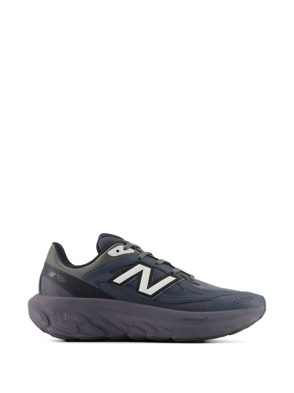 New Balance logo lace-up sneakers - Grigio