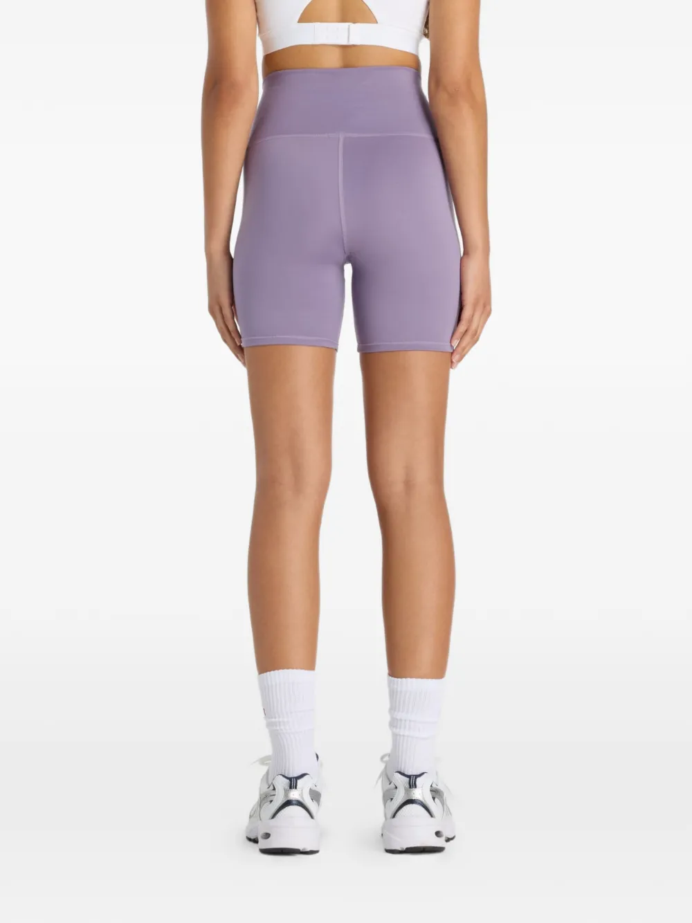 New Balance High-waist shorts Paars