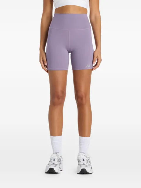 New Balance shorts con tiro alto