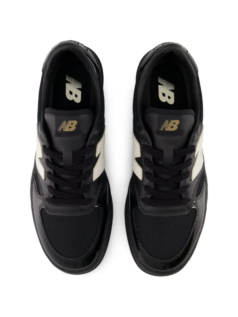 New Balance Lakleren sneakers Zwart
