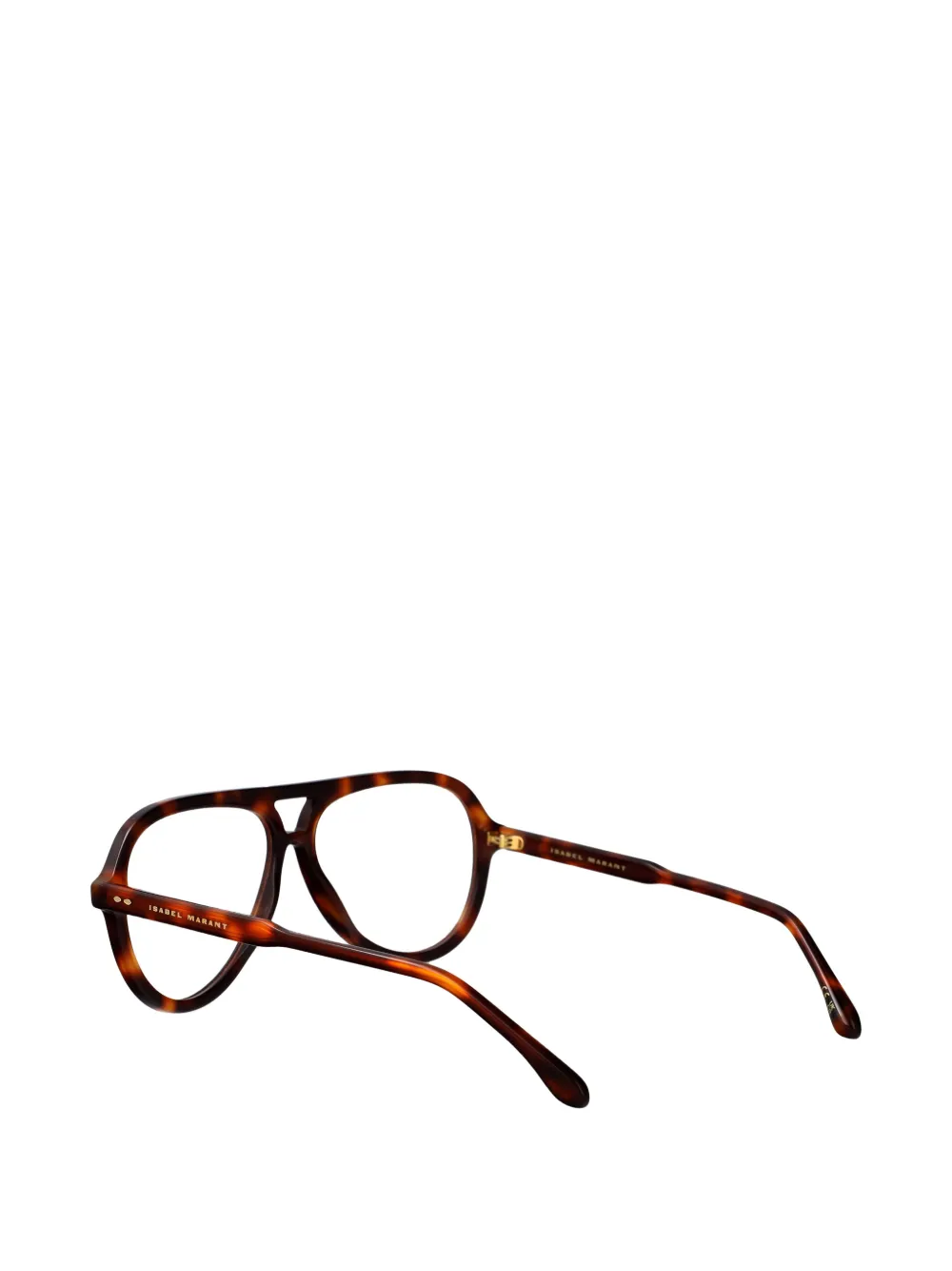  Isabel Marant Eyewear Browline Glasses - Brown 