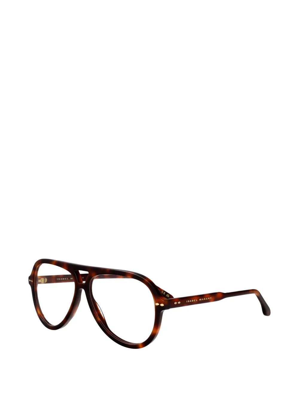  Isabel Marant Eyewear Browline Glasses - Brown 