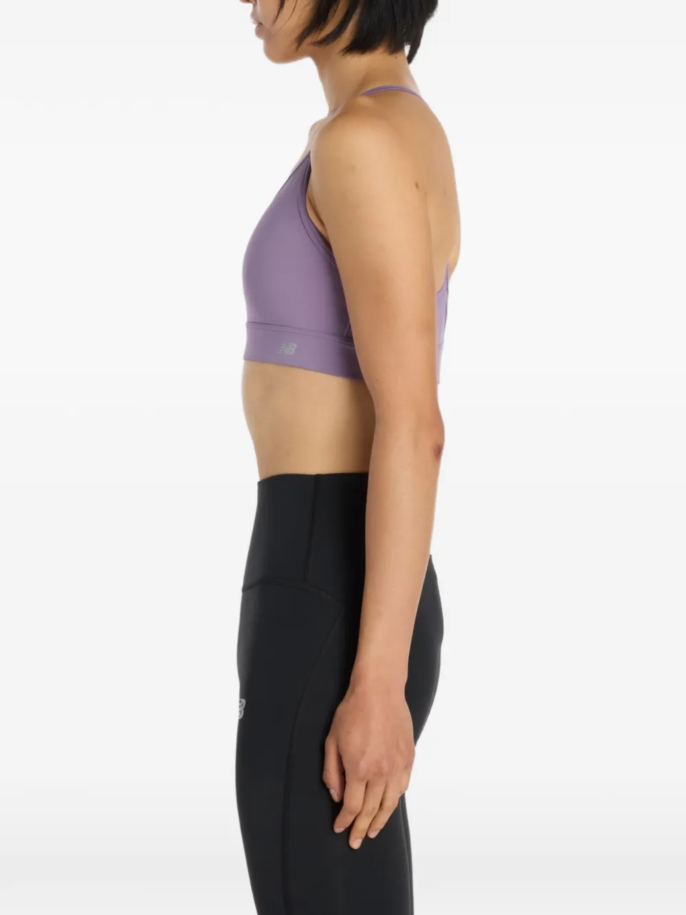 New Balance Essential Yoga sport-bh Paars