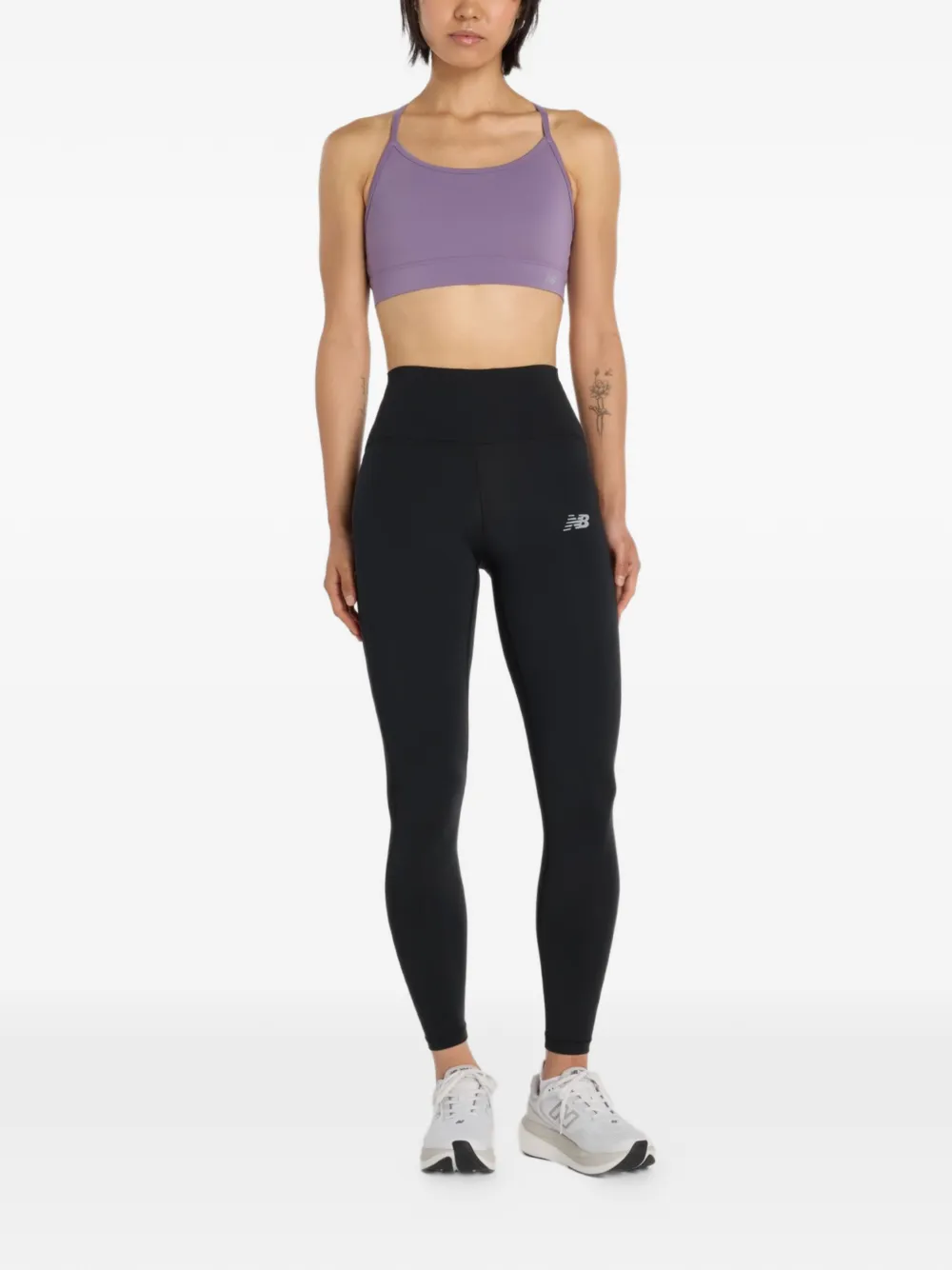 New Balance Essential Yoga sport-bh Paars