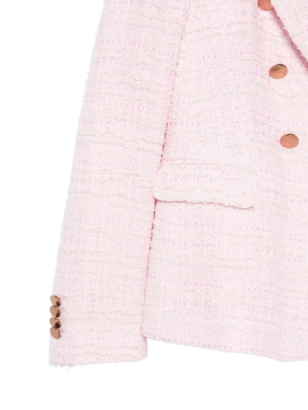 Tagliatore Blazer met dubbele rij knopen Roze