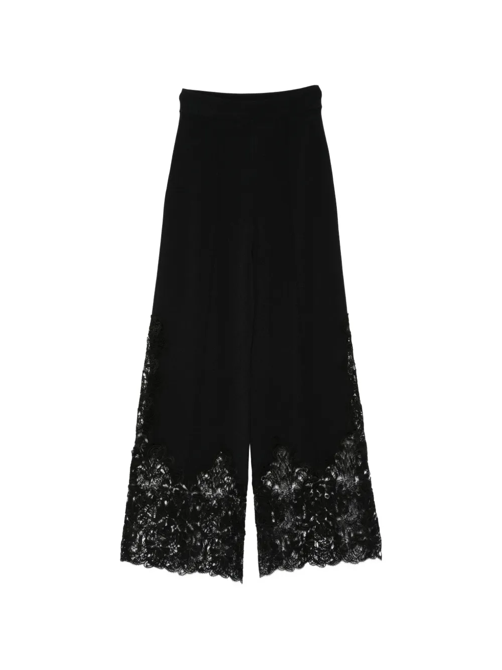 Ermanno Scervino Pantaloni in pizzo - Nero