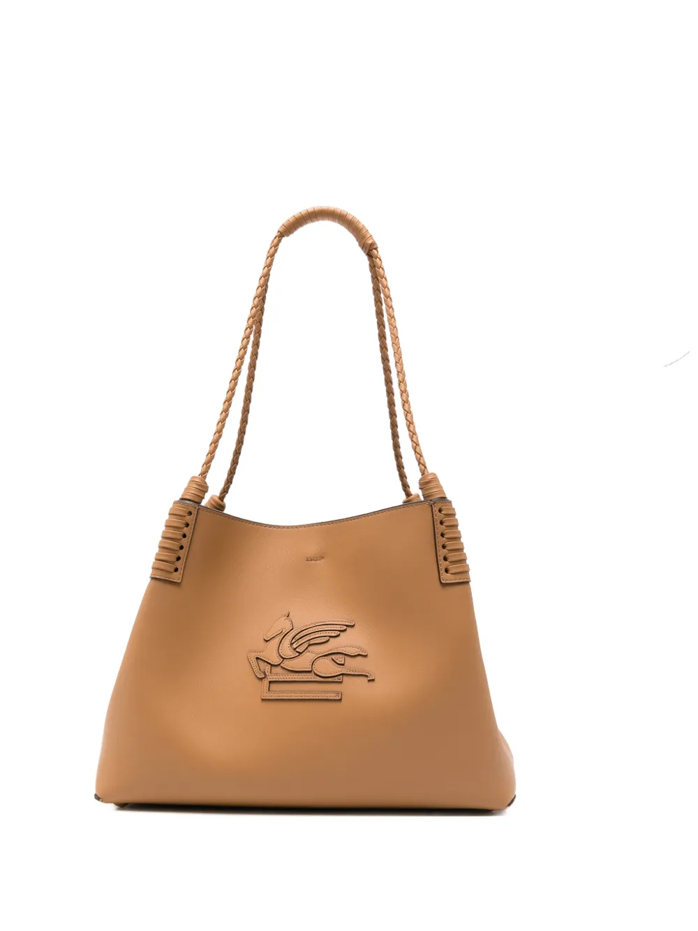 ETRO Borsa a spalla con manico intrecciato - Toni neutri