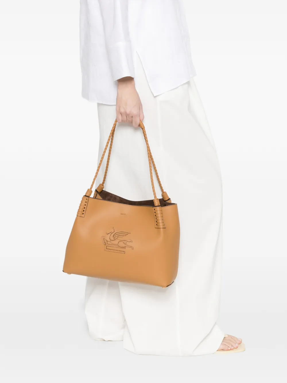 ETRO Libra medium shopper Beige