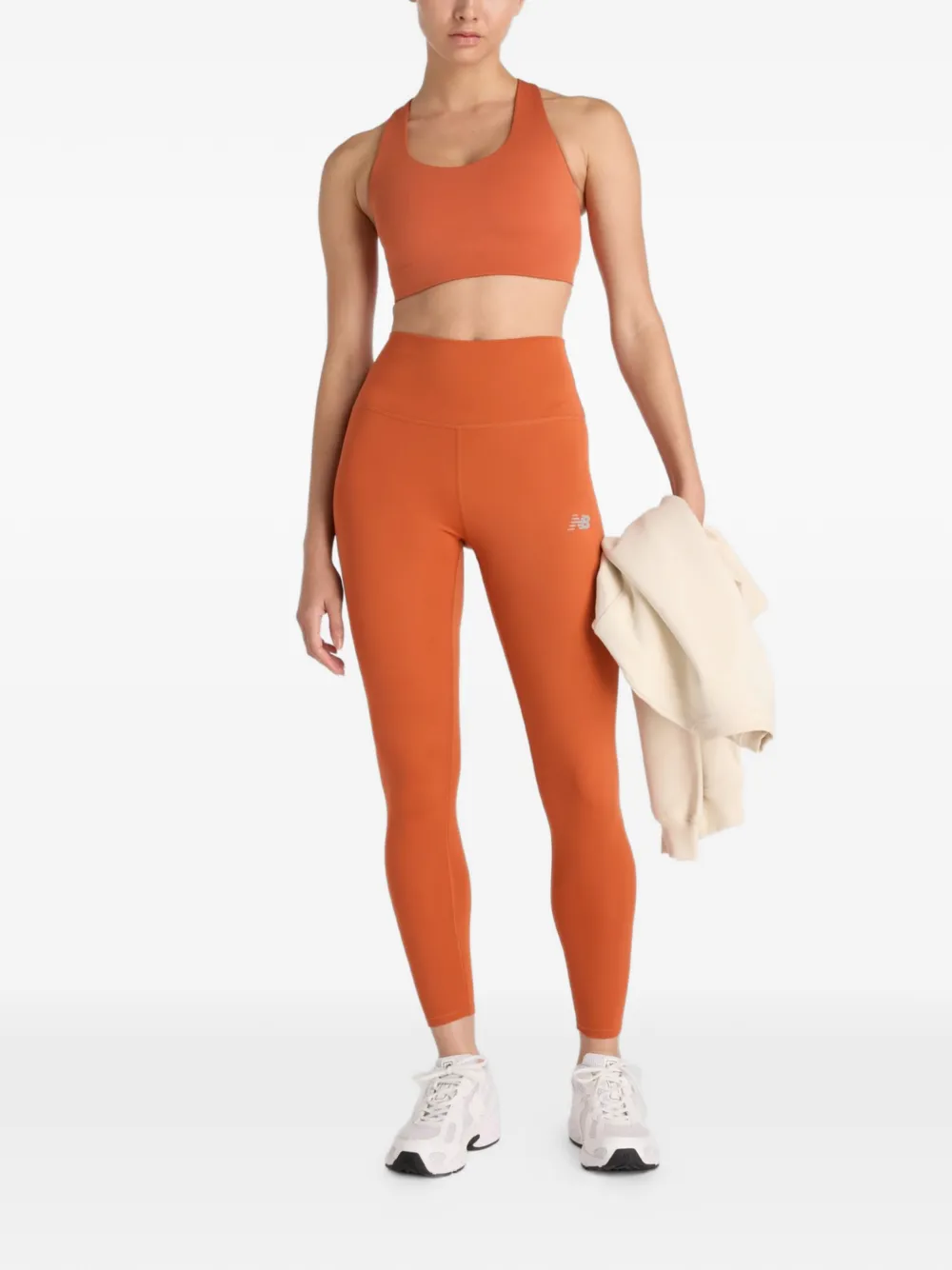 New Balance High waist legging Oranje