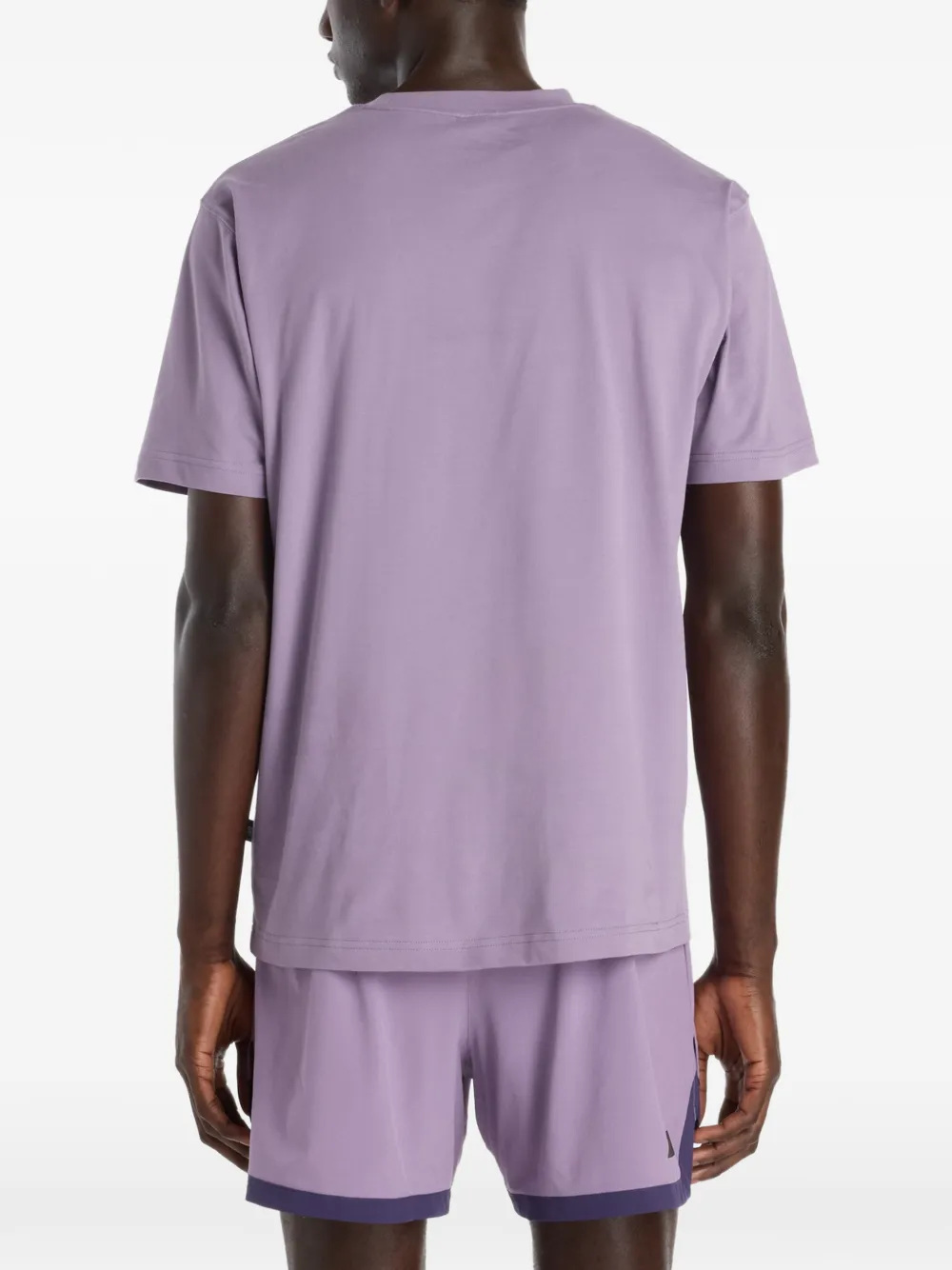 New Balance T-shirt met grafische print Paars