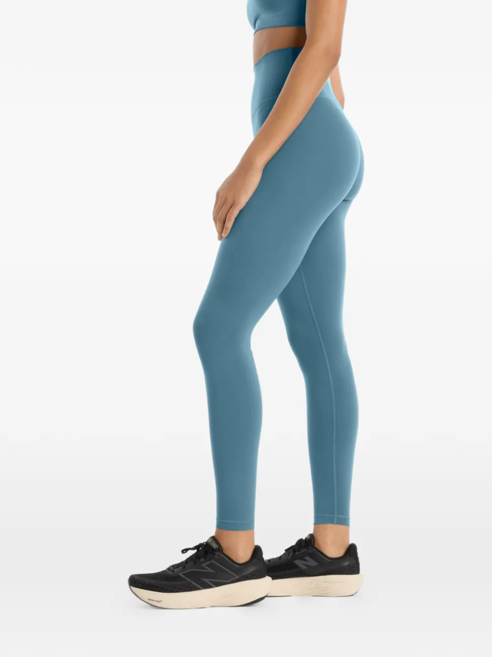 New Balance High waist legging Blauw