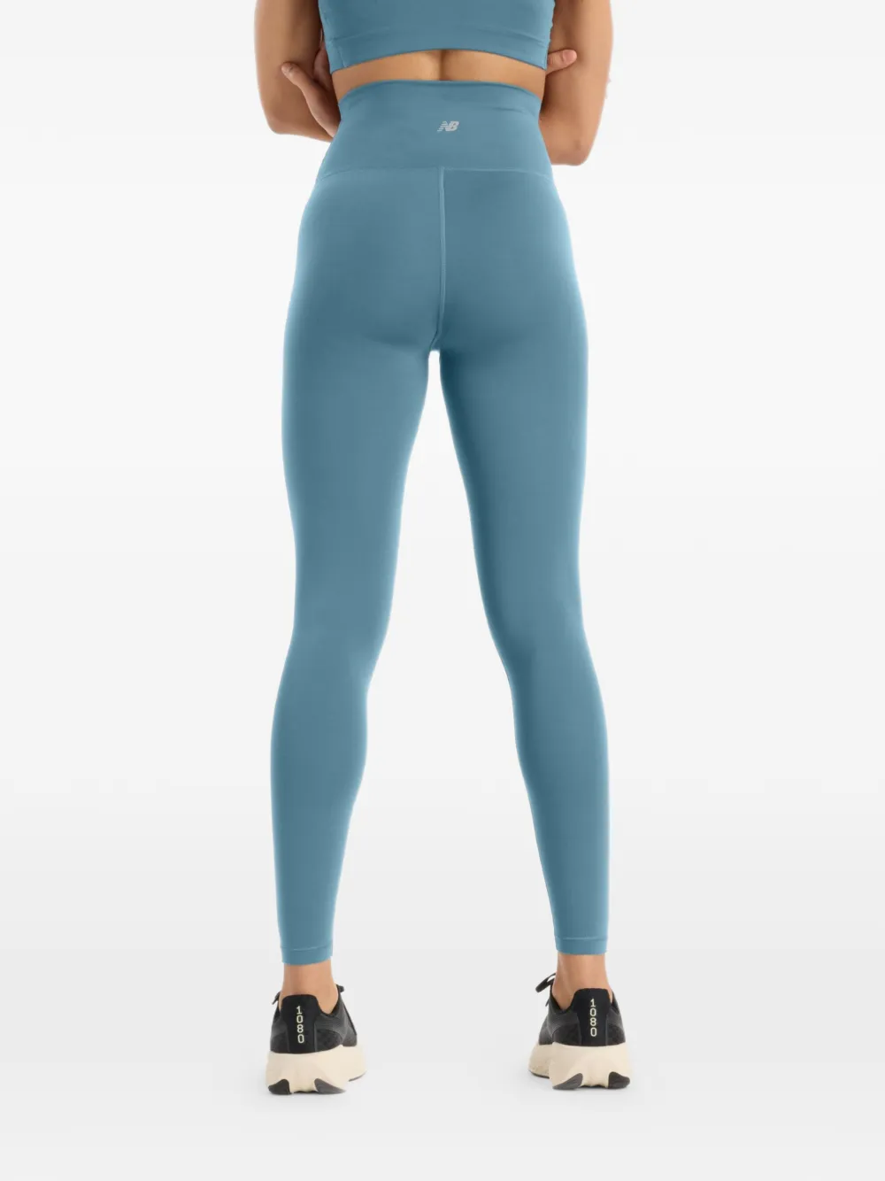 New Balance High waist legging Blauw